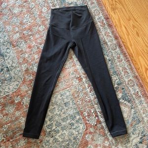 Lululemon thin/tight leggings, dark grey